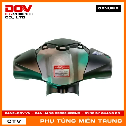 BỘ NẮP TRƯỚC TAY LÁI *NHA76M* HONDA CHÍNH HÃNG (MÃ: 53203K12V00ZK) — 53203K12V00ZK