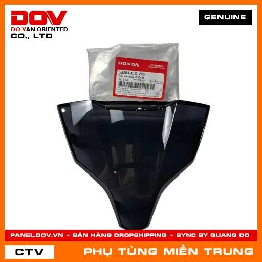 NẮP MẶT ĐỒNG HỒ TỐC ĐỘ HONDA CHÍNH HÃNG (MÃ: 53204K1GV00) — 53204K1GV00