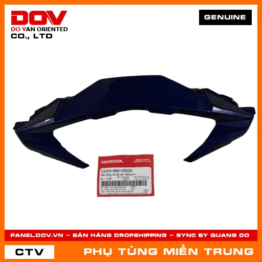 NẮP ĐỒNG HỒ TỐC ĐỘ *PB421M* HONDA CHÍNH HÃNG (MÃ: 53204K66V00ZK) — 53204K66V00ZK
