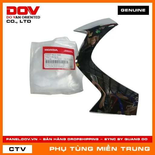 TRANG TRÍ NẮP TAY LÁI HONDA CHÍNH HÃNG (MÃ: 53207K12V00) — 53207K12V00