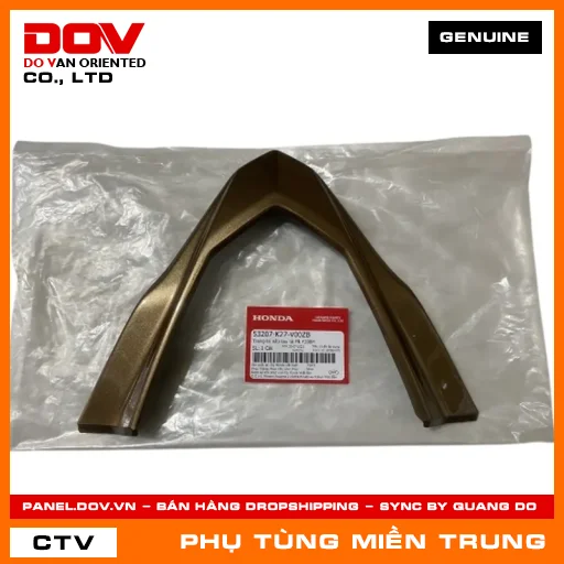 TRANG TRÍ NẮP TAY LÁI FR Y208M HONDA CHÍNH HÃNG (MÃ: 53207K27V00ZB) — 53207K27V00ZB