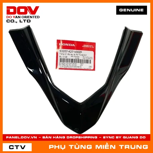 TRANG TRÍ NẮP TAY LÁI FR *NHB25M* HONDA CHÍNH HÃNG (MÃ: 53207K27V00ZP) — 53207K27V00ZP