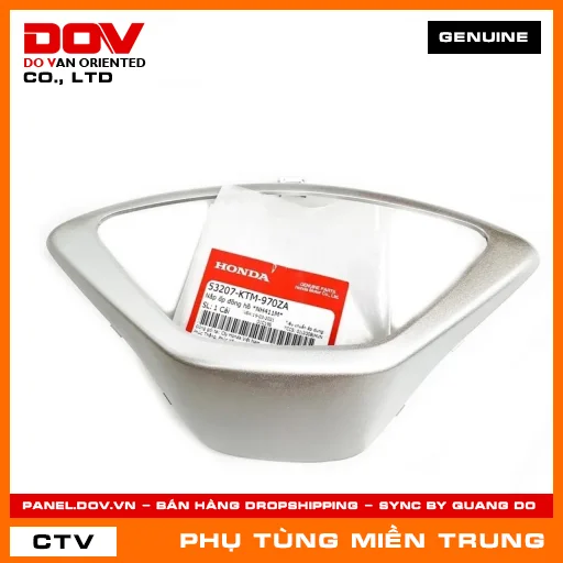 NẮP ỐP ĐỒNG HỒ *NH411M* HONDA CHÍNH HÃNG (MÃ: 53207KTM970ZA) — 53207KTM970ZA