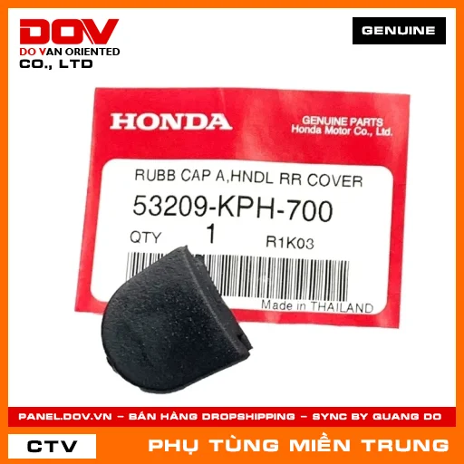 KẸP CAO SU A NẮP SAU HONDA CHÍNH HÃNG (MÃ: 53209KPH700) — 53209KPH700