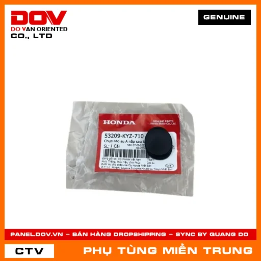 CHỤP CAO SU A NẮP SAU TAY LÁI HONDA CHÍNH HÃNG (MÃ: 53209KYZ710) — 53209KYZ710