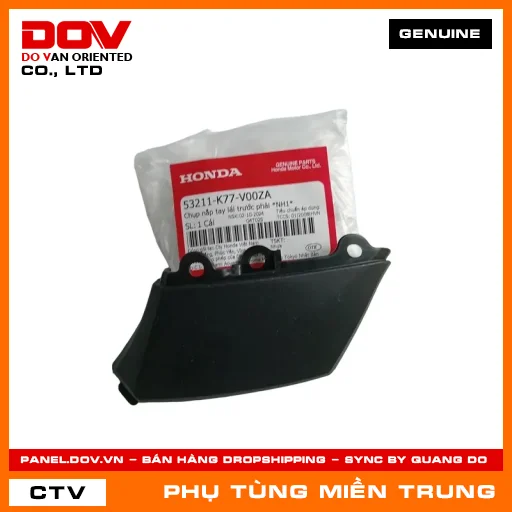 CHỤP NẮP TAY LÁI TRƯỚC PHẢI *NH1* HONDA CHÍNH HÃNG (MÃ: 53211K77V00ZA) — 53211K77V00ZA