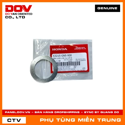 ĐỆM PHỚT CHẮN BỤI CỔ LÁI HONDA CHÍNH HÃNG (MÃ: 53215GN5900) — 53215GN5900