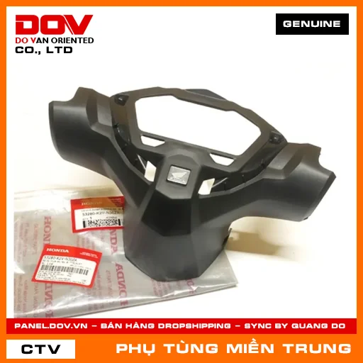 BỘ ỐP NHỰA SAU TAY LÁI *TBLACK* HONDA CHÍNH HÃNG (MÃ: 53280K2VN30ZA) — 53280K2VN30ZA