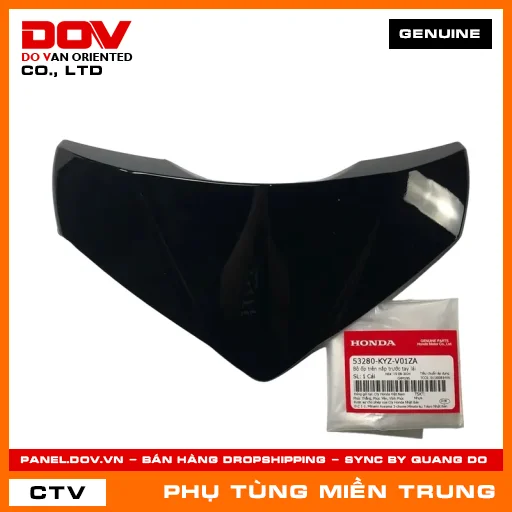 BỘ ỐP TRÊN NẮP TRƯỚC TAY LÁI HONDA CHÍNH HÃNG (MÃ: 53280KYZV01ZA) — 53280KYZV01ZA