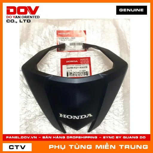 BỘ NẮP TRÊN TAY LÁI*PB406M* HONDA CHÍNH HÃNG (MÃ: 53290K2VN30ZB) — 53290K2VN30ZB