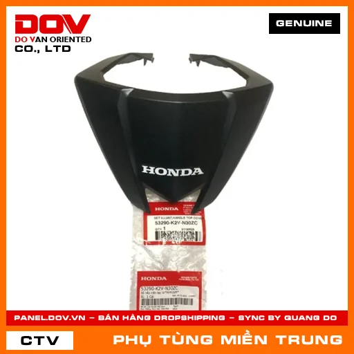 BỘ NẮP TRÊN TAY LÁI*NH436M* HONDA CHÍNH HÃNG (MÃ: 53290K2VN30ZC) — 53290K2VN30ZC