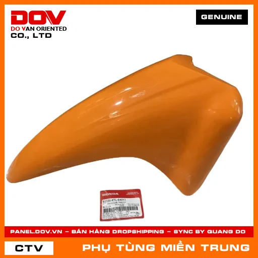 CHẮN BÙN A TRƯỚC *YR271* HONDA CHÍNH HÃNG (MÃ: 61100KTL640YJ) — 61100KTL640YJ