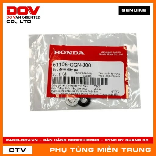 BẠC ĐỆM DÂY GA HONDA CHÍNH HÃNG (MÃ: 61106GGNJ00) — 61106GGNJ00