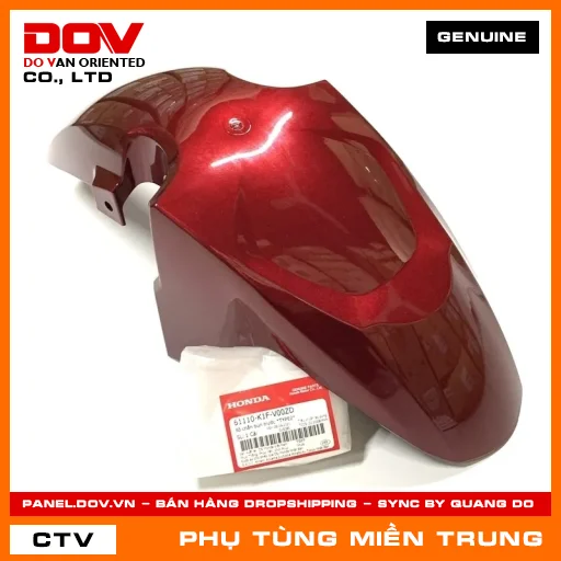 BỘ CHẮN BÙN TRƯỚC *R368* HONDA CHÍNH HÃNG (MÃ: 61110K1FV00ZD) — 61110K1FV00ZD
