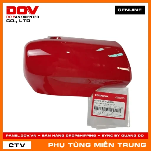 ỐP GIẢM XÓC TRƯỚC TRÁI *R263* HONDA CHÍNH HÃNG (MÃ: 61400KEV900ZU) — 61400KEV900ZU