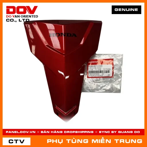 BỘ MẶT NẠ TRƯỚC *R340C* HONDA CHÍNH HÃNG (MÃ: 64200K57A30ZC) — 64200K57A30ZC