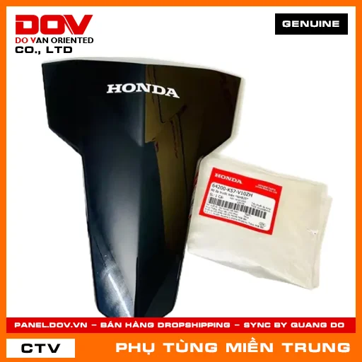 BỘ ỐP TRƯỚC TRÊN *NHB25* HONDA CHÍNH HÃNG (MÃ: 64200K57V10ZH) — 64200K57V10ZH