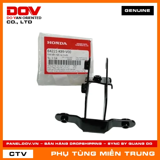 GIÁ BẮT MẶT NẠ TRƯỚC HONDA CHÍNH HÃNG (MÃ: 64221K89V00) — 64221K89V00