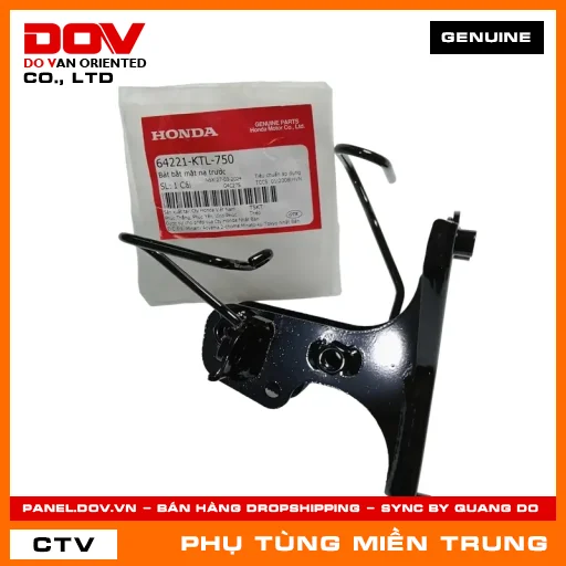 BÁT BẮT MẶT NẠ TRƯỚC HONDA CHÍNH HÃNG (MÃ: 64221KTL750) — 64221KTL750