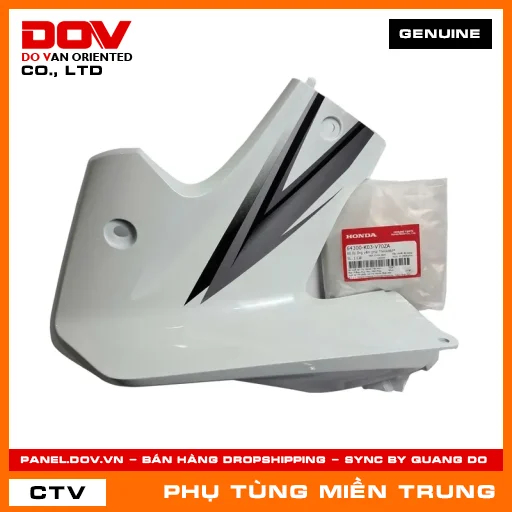 BỘ ỐP ỐNG YẾM PHẢI *NHA96P* HONDA CHÍNH HÃNG (MÃ: 64300K03V70ZA) — 64300K03V70ZA