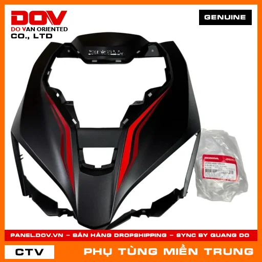 BỘ ỐP MẶT NẠ TRƯỚC *NHA76M* HONDA CHÍNH HÃNG (MÃ: 64300K66V90ZA) — 64300K66V90ZA