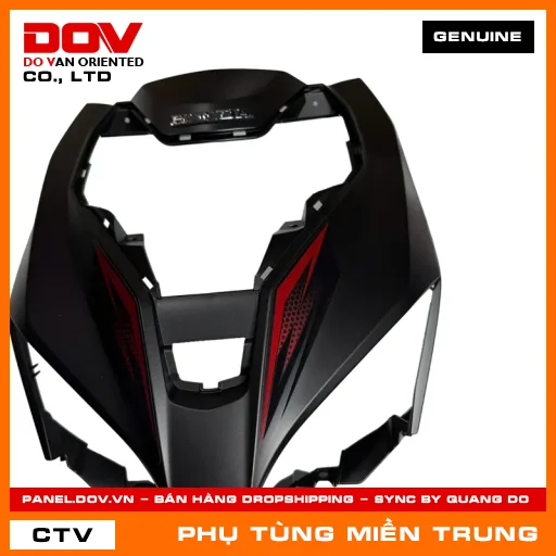 BỘ ỐP TRƯỚC TRÊN *NHA76M* HONDA CHÍNH HÃNG (MÃ: 64300K66VQ0ZA) — 64300K66VQ0ZA