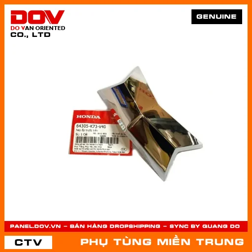 NẸP ỐP TRƯỚC TRÊN HONDA CHÍNH HÃNG (MÃ: 64305K73V40) — 64305K73V40