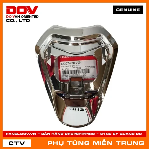 NẮP TRANG TRÍ PHÍA TRƯỚC HONDA CHÍNH HÃNG (MÃ: 64307K0RV00) — 64307K0RV00