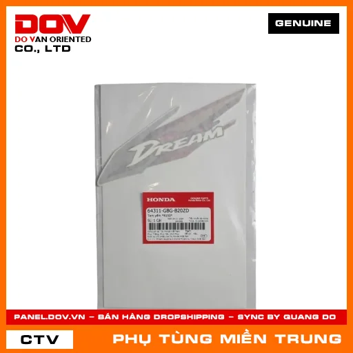 TEM YẾM *R150* HONDA CHÍNH HÃNG (MÃ: 64311GBGB20ZD) — 64311GBGB20ZD