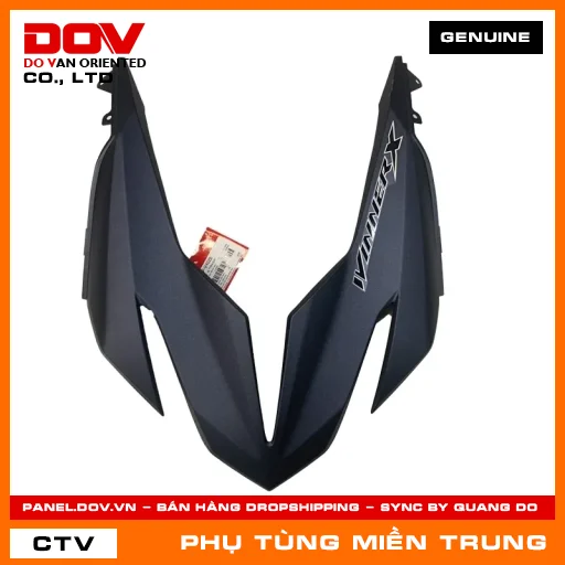 ỐP TRÊN MẶT NẠ XE *PB406M* HONDA CHÍNH HÃNG (MÃ: 64315K2PV40ZB) — 64315K2PV40ZB
