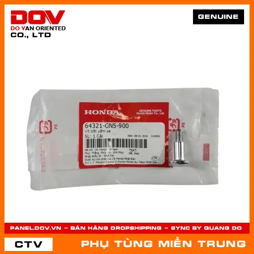 VÍT BẮT YẾM XE HONDA CHÍNH HÃNG (MÃ: 64321GN5900) — 64321GN5900