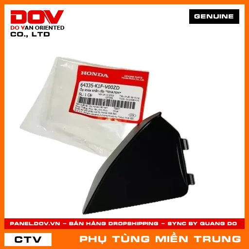 ỐP KHÓA KHẨN CẤP *NHA76M* HONDA CHÍNH HÃNG (MÃ: 64335K1FV00ZD) — 64335K1FV00ZD