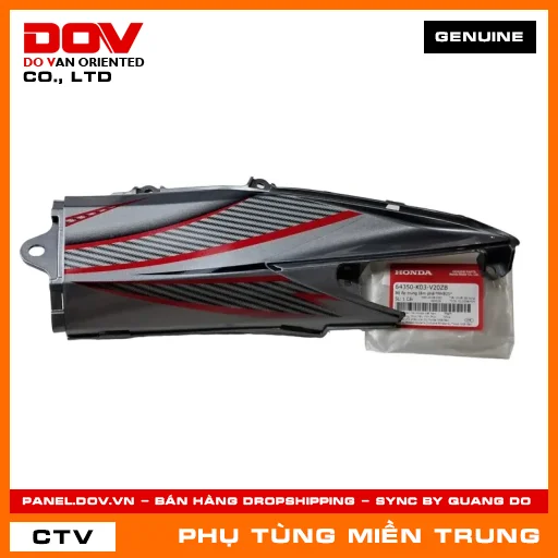 BỘ ỐP TRUNG TÂM PHẢI*NHB25* HONDA CHÍNH HÃNG (MÃ: 64350K03V20ZB) — 64350K03V20ZB
