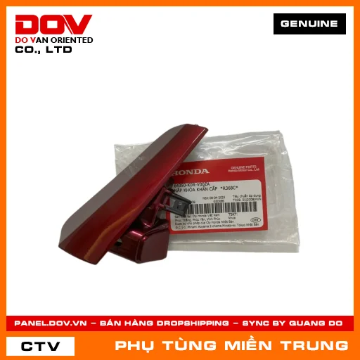 NẮP KHÓA KHẨN CẤP  *R368C* HONDA CHÍNH HÃNG (MÃ: 64350K0RV00ZA) — 64350K0RV00ZA