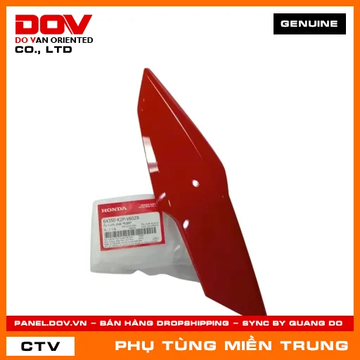 ỐP TRƯỚC PHẢI *R389* HONDA CHÍNH HÃNG (MÃ: 64350K2PV60ZB) — 64350K2PV60ZB