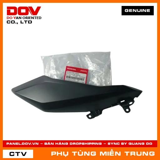 ỐP NHỰA TRƯỚC PHẢI *NHA76M* HONDA CHÍNH HÃNG (MÃ: 64350K56V50ZC) — 64350K56V50ZC