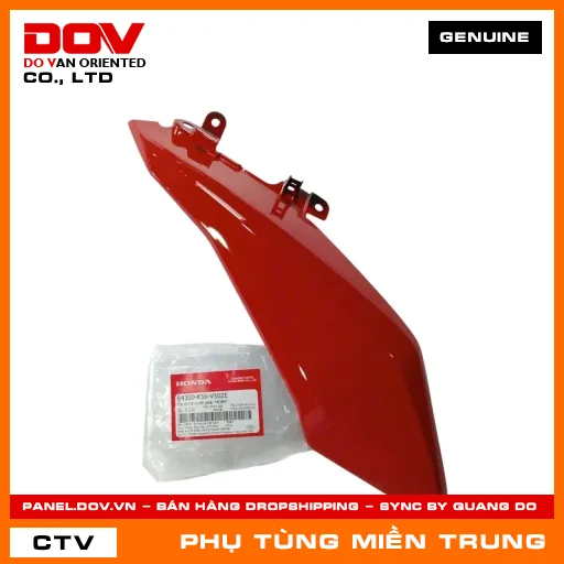 ỐP NHỰA TRƯỚC PHẢI *R389* HONDA CHÍNH HÃNG (MÃ: 64350K56V50ZE) — 64350K56V50ZE