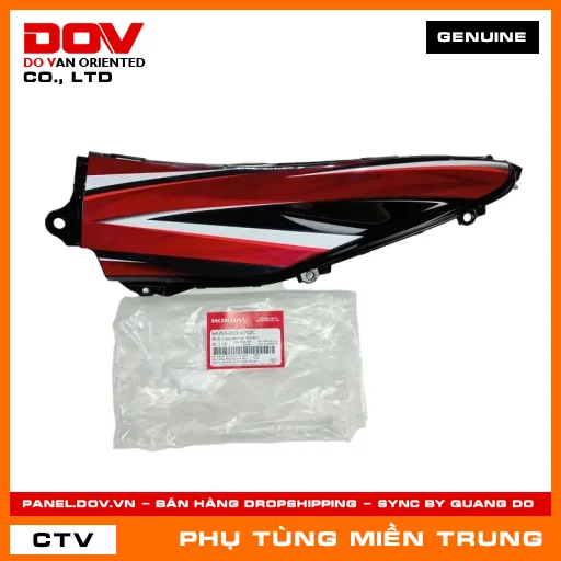 BỘ ỐP TRUNG TÂM TRÁI *R340C* HONDA CHÍNH HÃNG (MÃ: 64355K03V70ZC) — 64355K03V70ZC