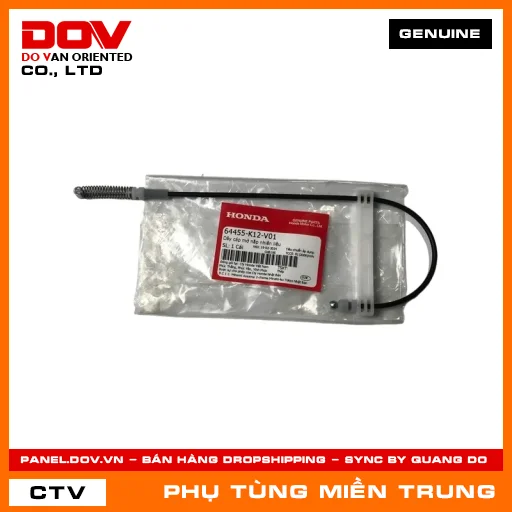 DÂY CÁP MỞ NẮP NHIÊN LIỆU HONDA CHÍNH HÃNG (MÃ: 64455K12V01) — 64455K12V01