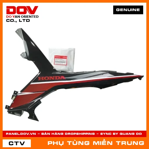 BỘ ỐP ỐNG YẾM TRÁI NHB35, R340 HONDA CHÍNH HÃNG (MÃ: 64465K07940ZE) — 64465K07940ZE