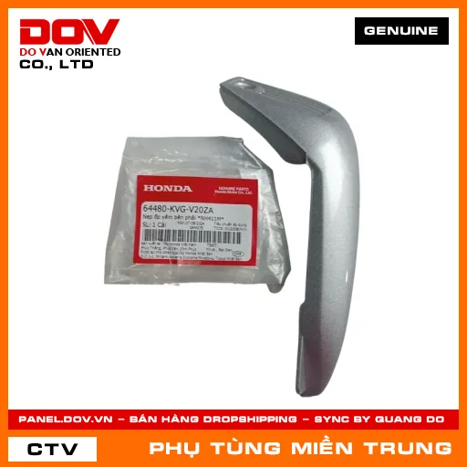 NẸP ỐP YẾM BÊN PHẢI *NH411M* HONDA CHÍNH HÃNG (MÃ: 64480KVGV20ZA) — 64480KVGV20ZA