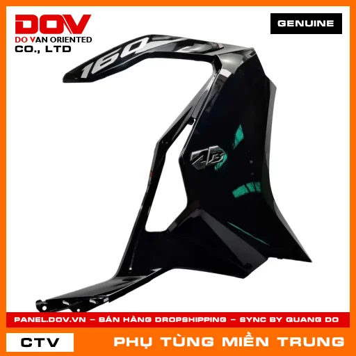 MẶT NẠ TRƯỚC PHẢI *NHB25* HONDA CHÍNH HÃNG (MÃ: 64500K2ZV00ZA) — 64500K2ZV00ZA
