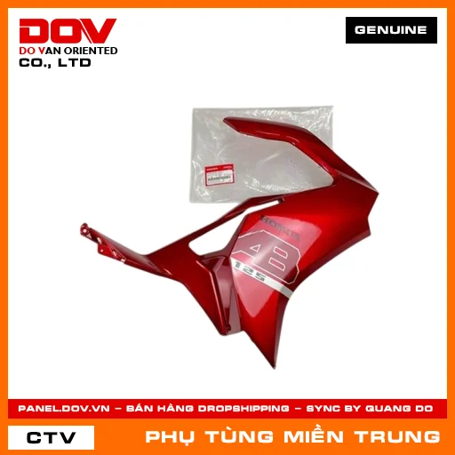 MẶT NẠ TRƯỚC PHẢI *R340* HONDA CHÍNH HÃNG (MÃ: 64500K3AV00ZC) — 64500K3AV00ZC