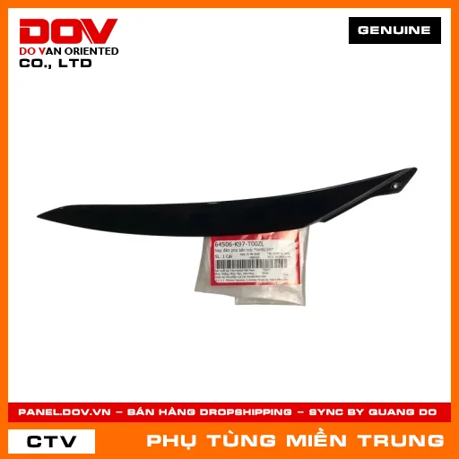 NẸP ĐÈN PHA BÊN TRÁI *NHB25M* HONDA CHÍNH HÃNG (MÃ: 64506K97T00ZL) — 64506K97T00ZL