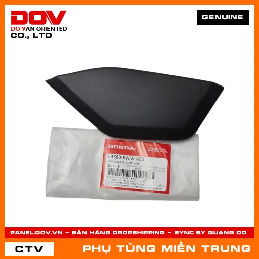 THÔNG GIÓ ỐP SƯỜN PHẢI HONDA CHÍNH HÃNG (MÃ: 64560KWWA00) — 64560KWWA00