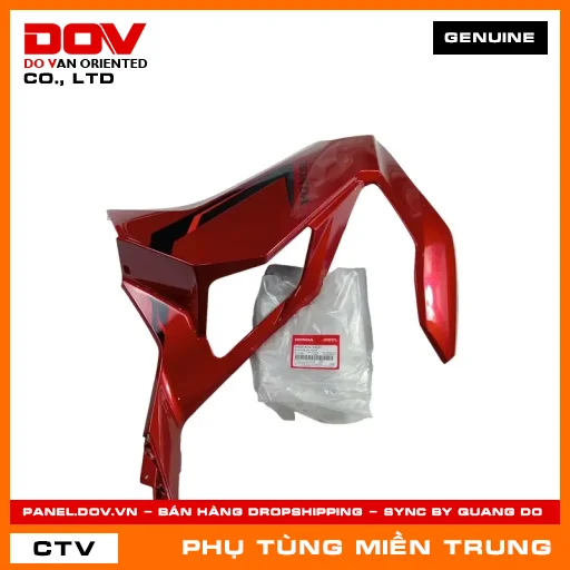 BỘ ỐP TRƯỚC TRÁI *R340* HONDA CHÍNH HÃNG (MÃ: 64600K1GV30ZC) — 64600K1GV30ZC