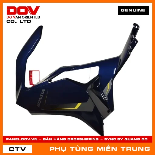 BỘ ỐP TRƯỚC TRÁI *PB421* HONDA CHÍNH HÃNG (MÃ: 64600K1GV30ZD) — 64600K1GV30ZD