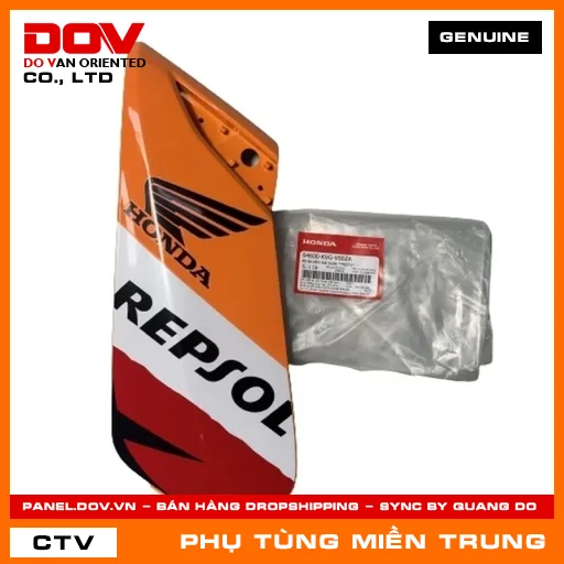 BỘ ỐP YẾM TRÁI TRƯỚC *YR271* HONDA CHÍNH HÃNG (MÃ: 64600KVGV00ZA) — 64600KVGV00ZA