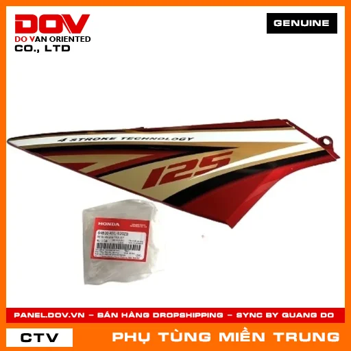 BỘ ỐP CỐP PHẢI *R313C* HONDA CHÍNH HÃNG (MÃ: 64800KYL920ZB) — 64800KYL920ZB