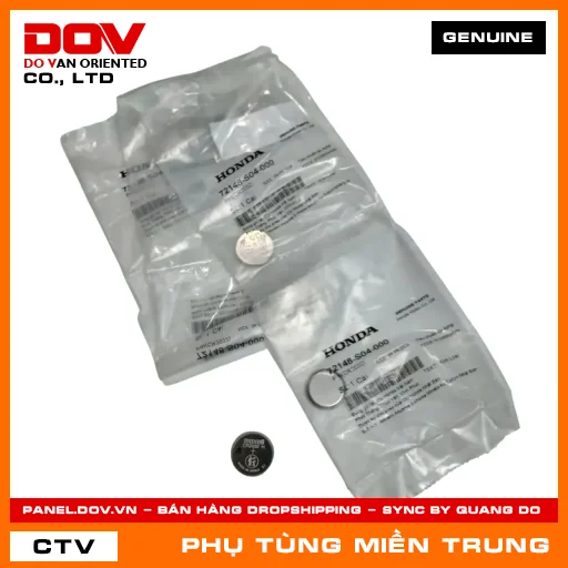 PIN (CR2032) HONDA CHÍNH HÃNG (MÃ: 72148S04000) — 72148S04000